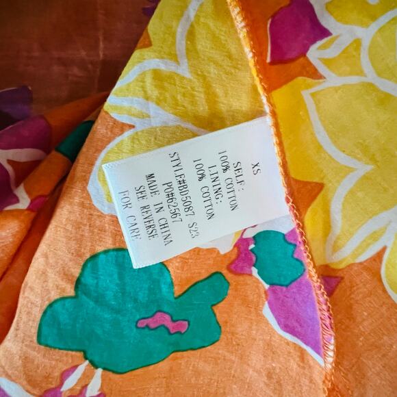 Altar’s State Floral Print Flare Hem Dress Size XS - Picture 5 of 8